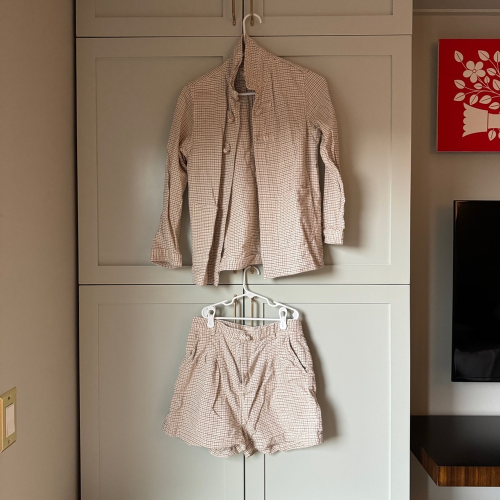 Kordal plain linen set.
